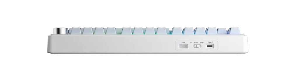 Bàn phím cơ Aula 3 MODE F75/ F75 PRO Trắng xanh dương gradient Reaper switch