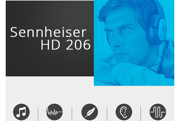 Tai nghe Sennheiser HD 206 Wired 