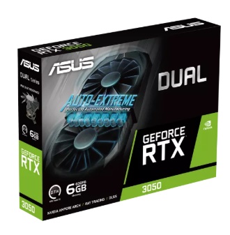 Card đồ họa Asus Dual GeForce RTX 3050 OC Edition 6GB
