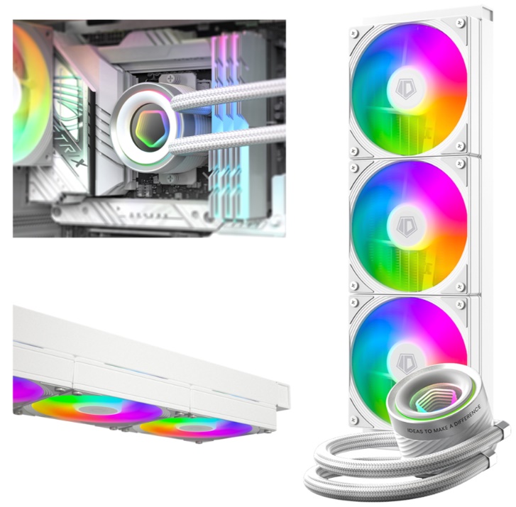 Tản nhiệt nước AIO ID-COOLING FX360 INF White (LED ARGB)