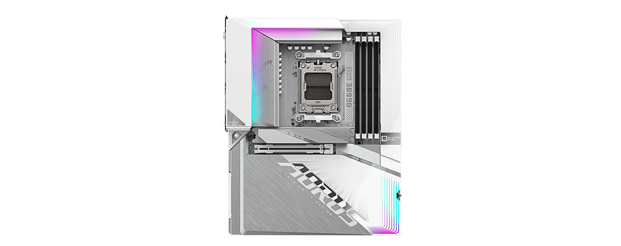 Mainboard Gigabyte B650E AORUS STEALTH ICE (AMD B650/ Socket AM5/ ATX/ 4 khe ram/ 2.5 Gigabit LAN/ Bluetooth) (ID: 60187)