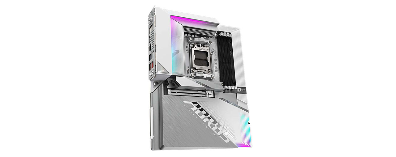 Mainboard Gigabyte B650E AORUS STEALTH ICE (AMD B650/ Socket AM5/ ATX/ 4 khe ram/ 2.5 Gigabit LAN/ Bluetooth) (ID: 60187)