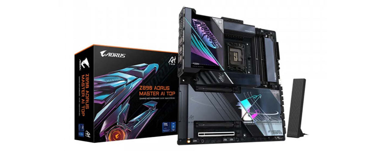 Mainboard Gigabyte Z890 AORUS MASTER AI TOP DDR5 (Intel Z890/ Socket 1851/ E-ATX/ 4 khe ram) (ID: 60192)