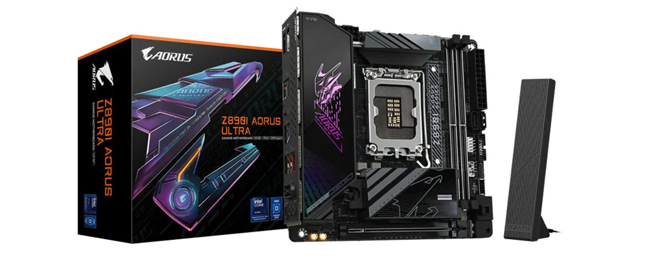 Mainboard Gigabyte Z890I AORUS ULTRA (Intel Z890/ Socket 1851/ ITX/ 2.5 Gigabit LAN/ Bluetooth) (ID: 60190)