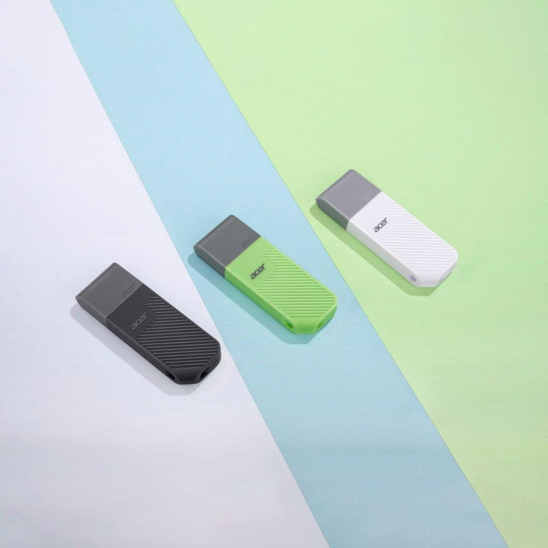 USB Acer UP300 64GB USB 3.2 M&agrave;u trắng