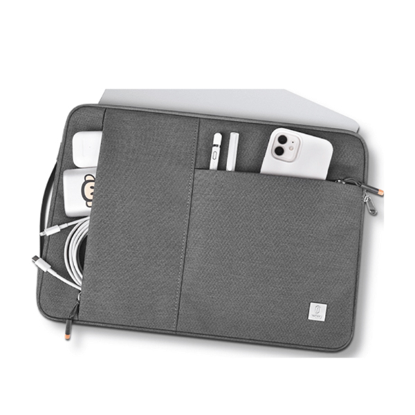 Túi chống sốc laptop WIWU ALPHA SLIM SLEEVE 14 inch màu xám