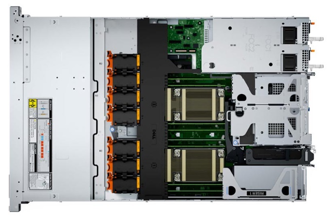 M&aacute;y chủ Dell R660xs 4510 (Intel Xeon Silver 4510 /2.4GHz/30Mb/ 32GB (2x16GB)/ 2x1.2TB/ 800W/ DVDRW/ Rack 1U)