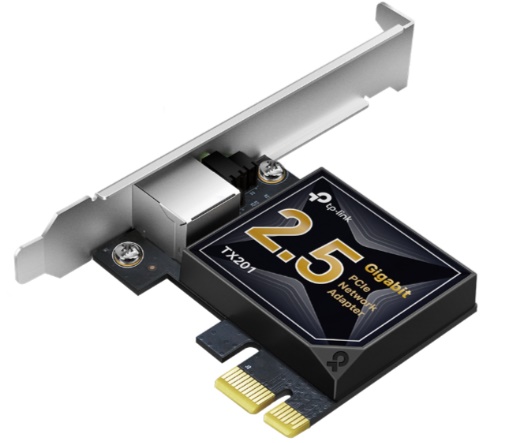 Cạc mạng có dây TP-Link PCI-E TX201 (2.5 Gigabit/ 1 Cổng RJ45) 