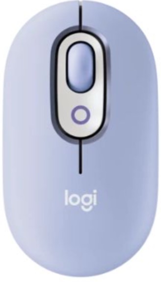 Chuột không dây Logitech POP Emoji (Bluetooth/Wireless/ Tím) 