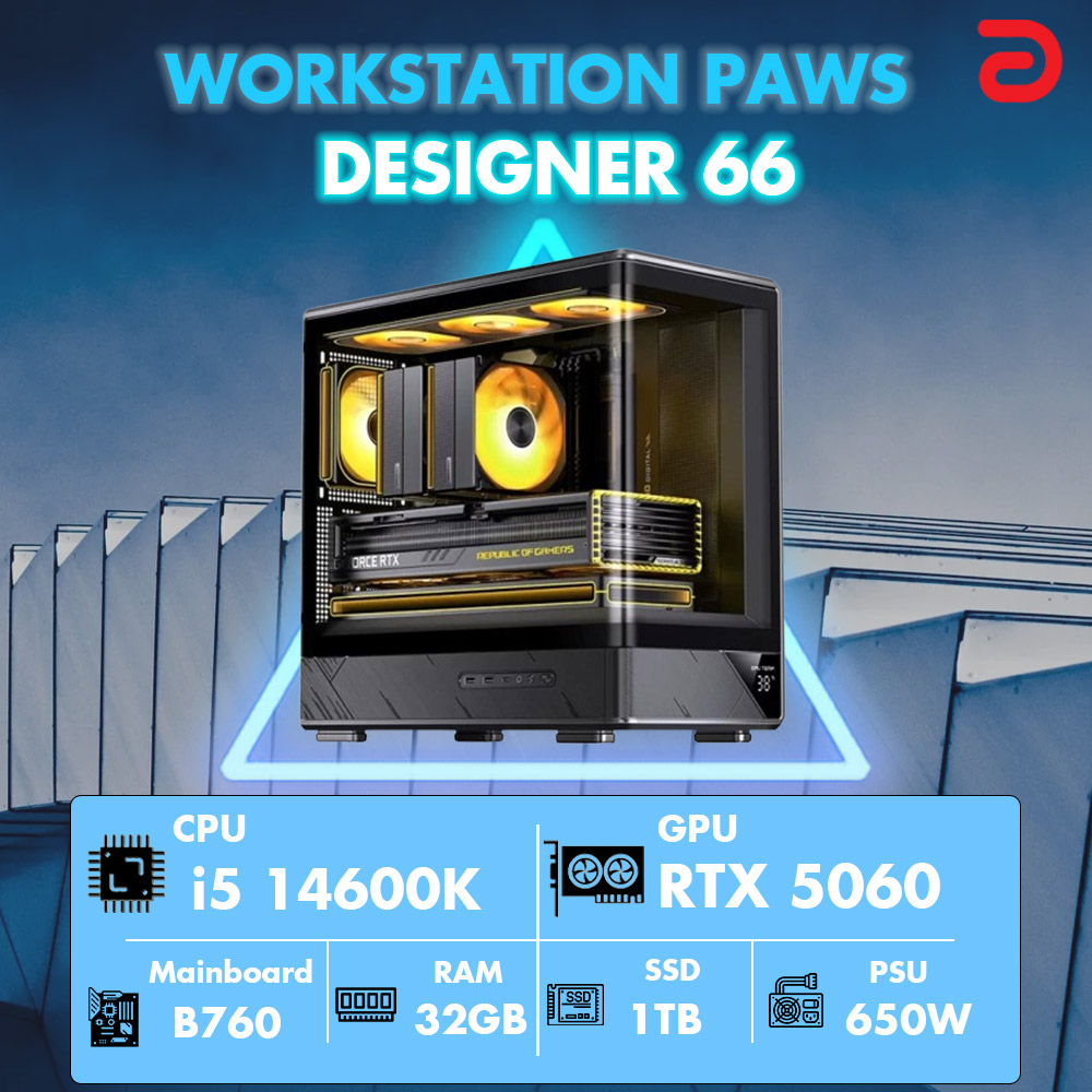M&aacute;y t&iacute;nh PAWS DESIGNER 66