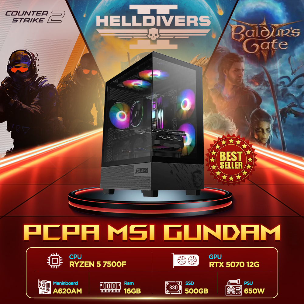 M&aacute;y t&iacute;nh PCPA MSI Gundam