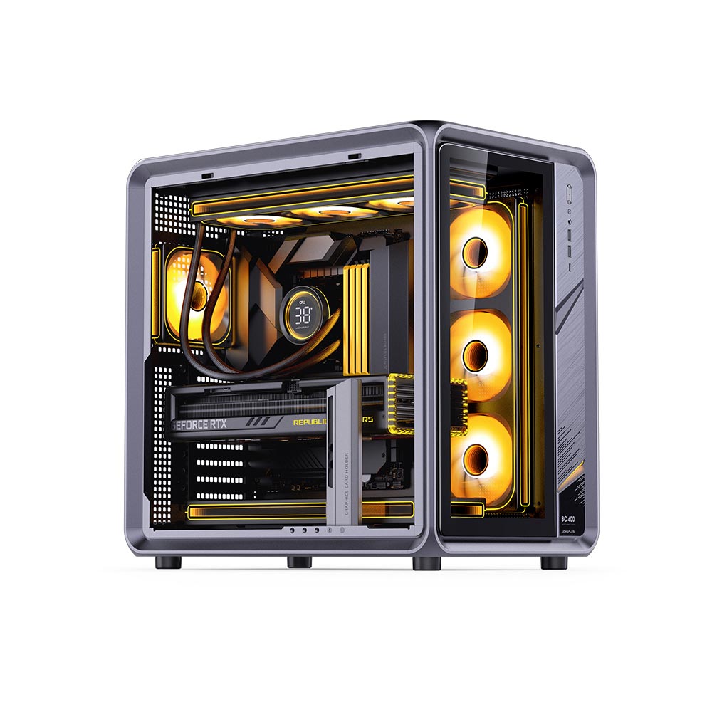 Vỏ m&aacute;y t&iacute;nh JONSBO BO400 Black
