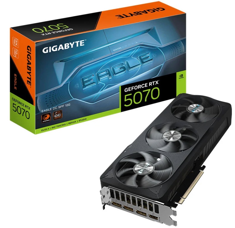 Card đồ họa Gigabyte GeForce RTX 5070 EAGLE OC SFF 12G 