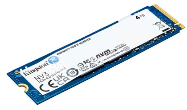 Ổ SSD Kingston NV3 4TB (NVMe PCIe/ Gen4x4 M2.2280/ 6000MB/s/ 5000MB/s) 