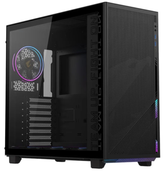 Vỏ máy tính Gigabyte AORUS C400 GLASS (Mid Tower/ Đen)