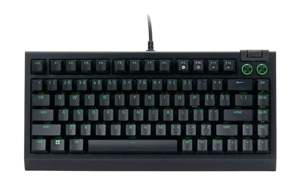 Bàn phím cơ Razer Blackwidow V4 75% Black Tactile