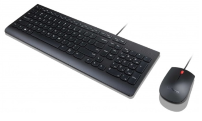 Bộ bàn phím chuột Lenovo 4X30L79890 Chinese/ US English (Đen)