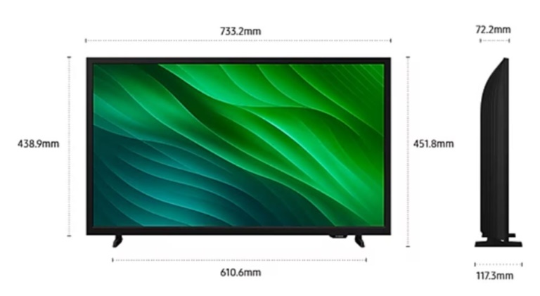 Màn hình thông minh Samsung LS32H5000FKXXV (32Inch/ HD (1366x768)/ 9.5ms/ 300cd/m2/ VA/ Tích hợp Loa) 