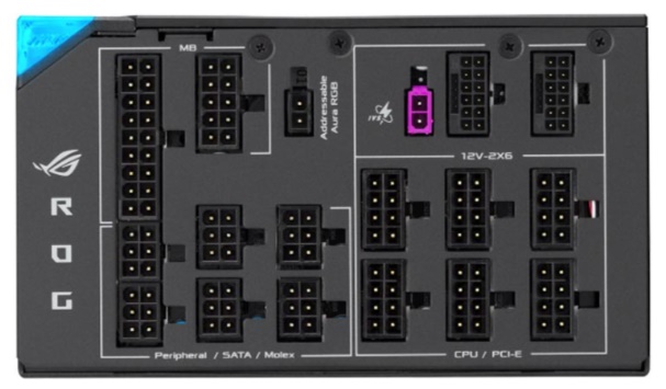 Nguồn máy tính Asus Rog Thor 1600W Titanium III - 1600W (80 Plus Titanium/ATX3.1/PCIE5.1)