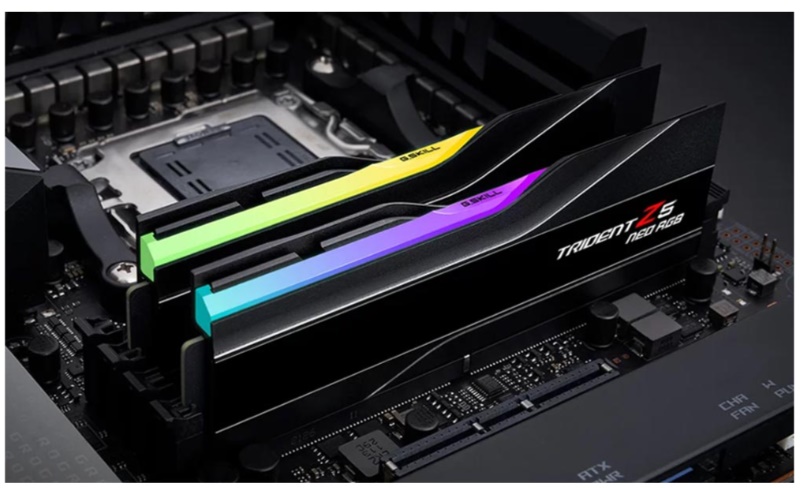 Ram desktop GSKill Trident Z5 Neo RGB BLACK 64GB (2x32GB) DDR5 6000 Mhz (F5-6000J3040G32GX2-TZ5NR) 