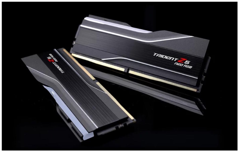 Ram desktop GSKill Trident Z5 Neo RGB BLACK 64GB (2x32GB) DDR5 6000 Mhz (F5-6000J3040G32GX2-TZ5NR) 