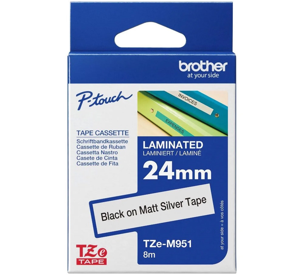 Nh&atilde;n in Brother TZE-M951 24mm (D&ugrave;ng cho m&aacute;y Brother Ptouch PT)