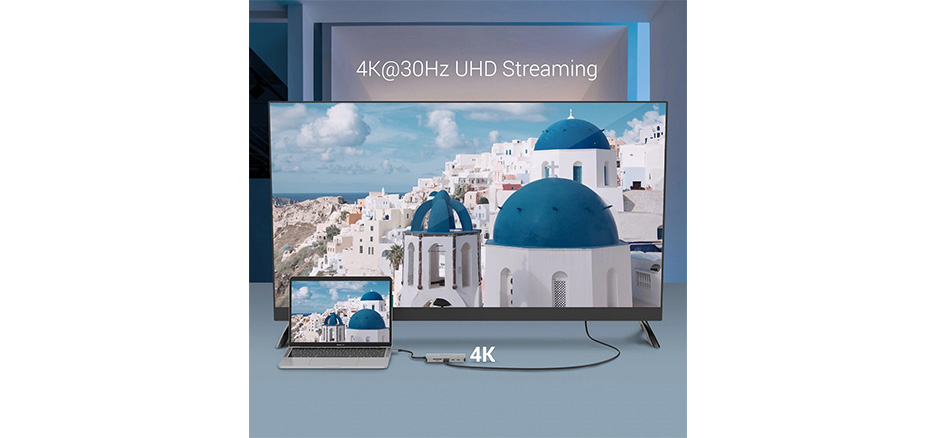 Bộ chuyển đổi Lention CE57se USB-C 9 trong 1