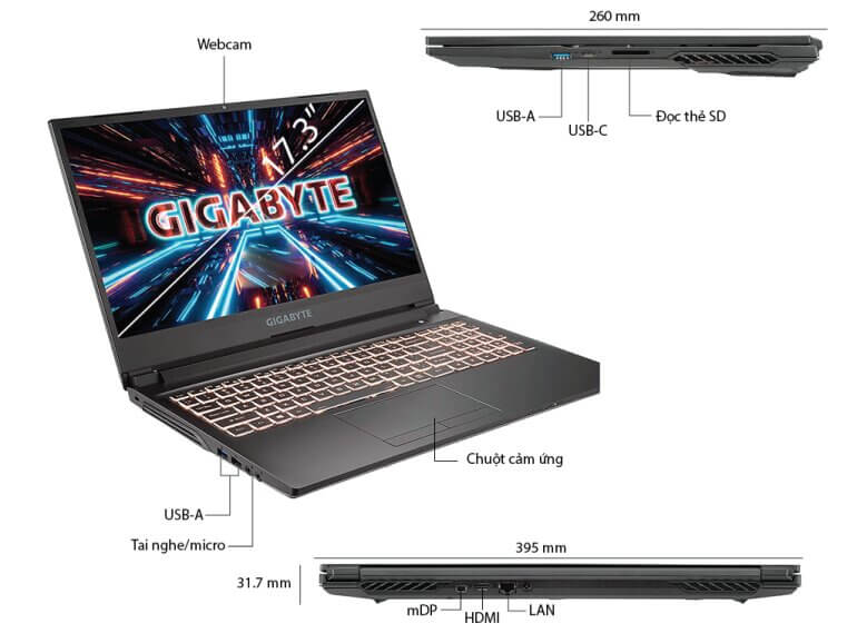 laptop Gigabyte G Series