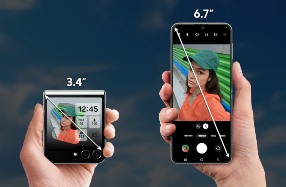 Điện thoại thông minh Samsung Galaxy Z Flip5 