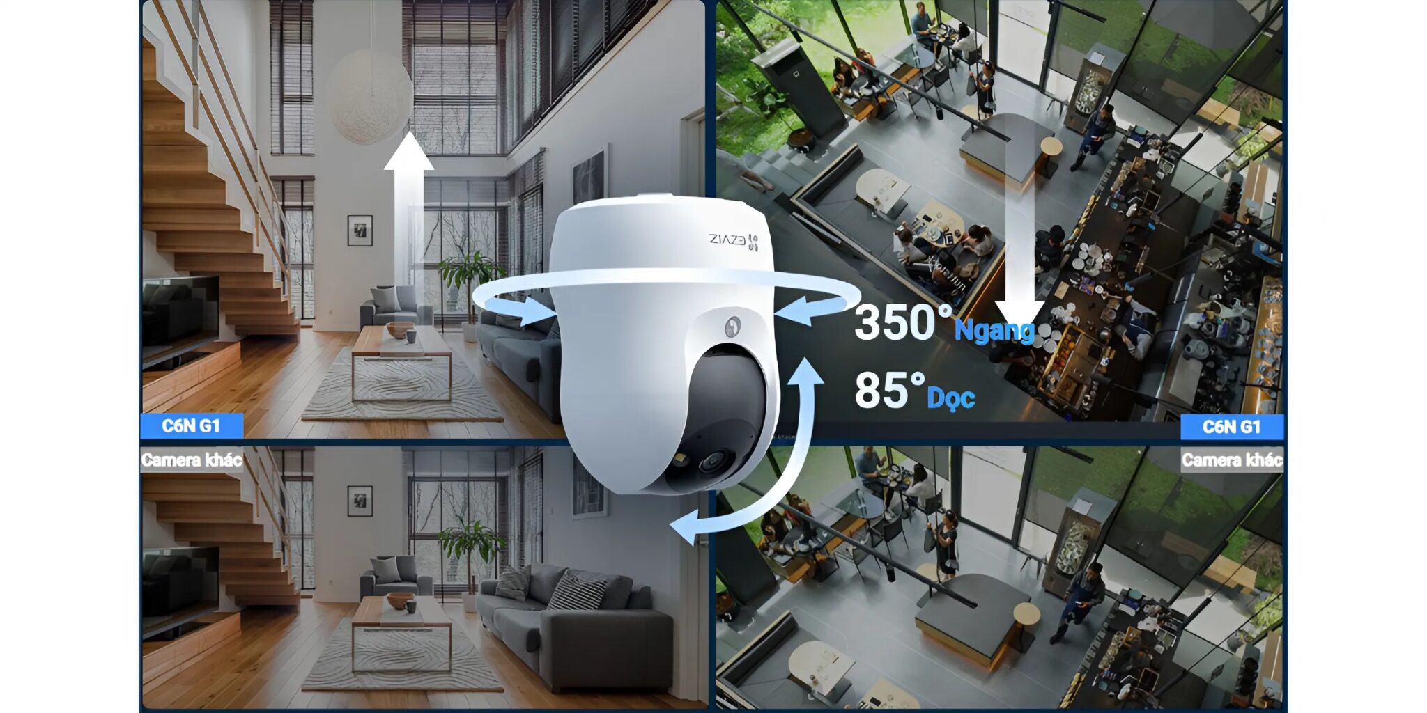 Camera ip wifi EZVIZ C6N G1 