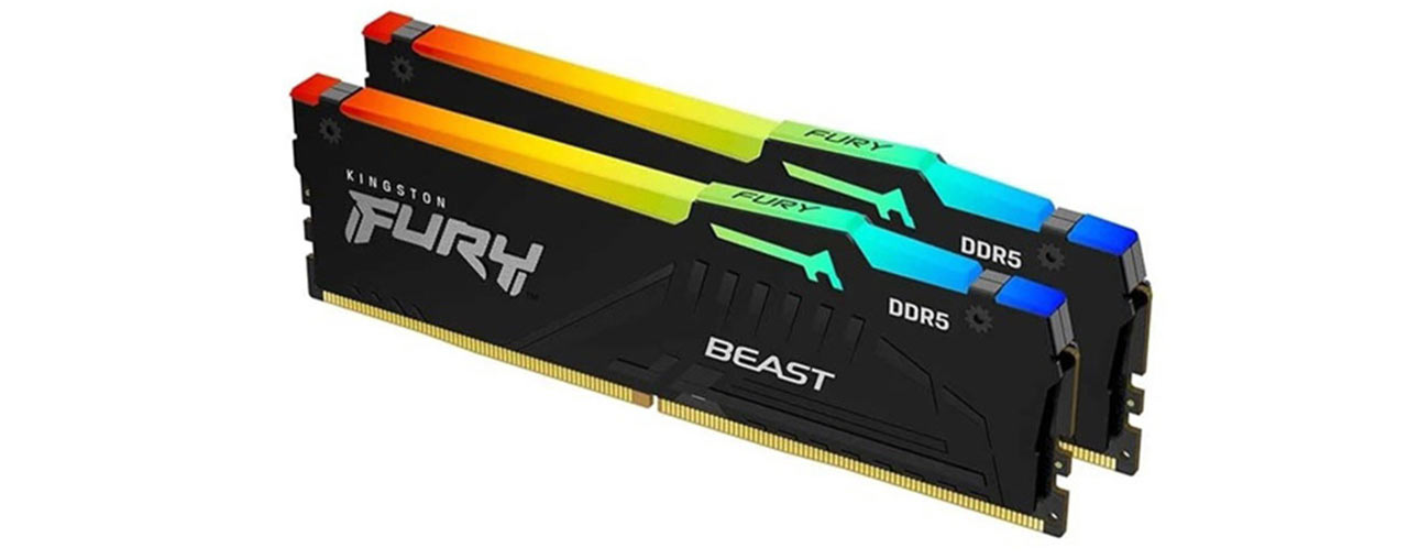 Ram desktop Kingston FURY Beast RGB EXPO 64GB (2x32GB) DDR5 6000Mhz (KF560C40BBAK2-64) (ID: 60581)