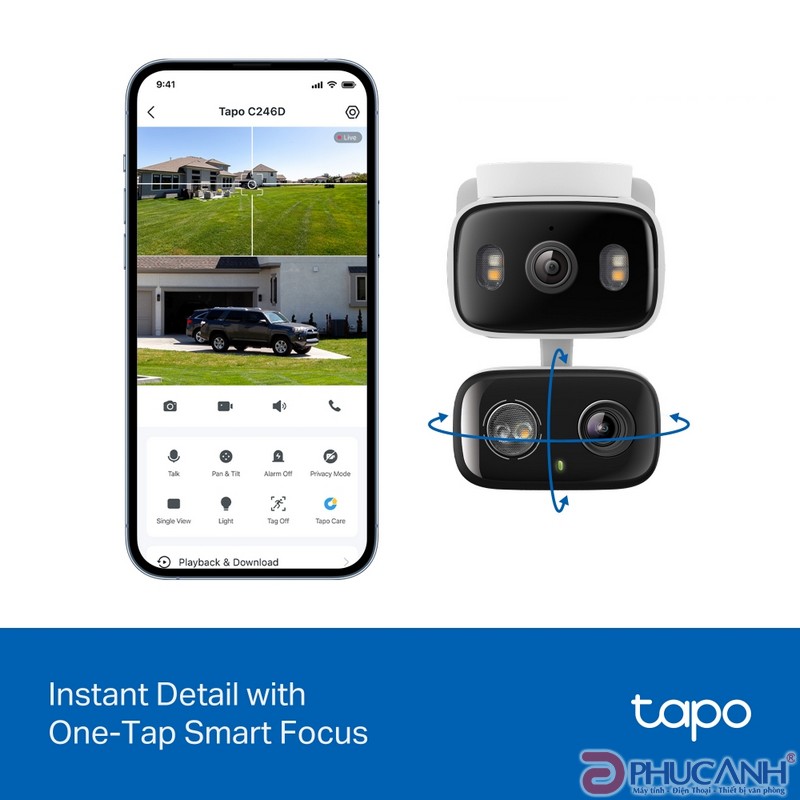 Camera ip wifi TP-Link Tapo C246D