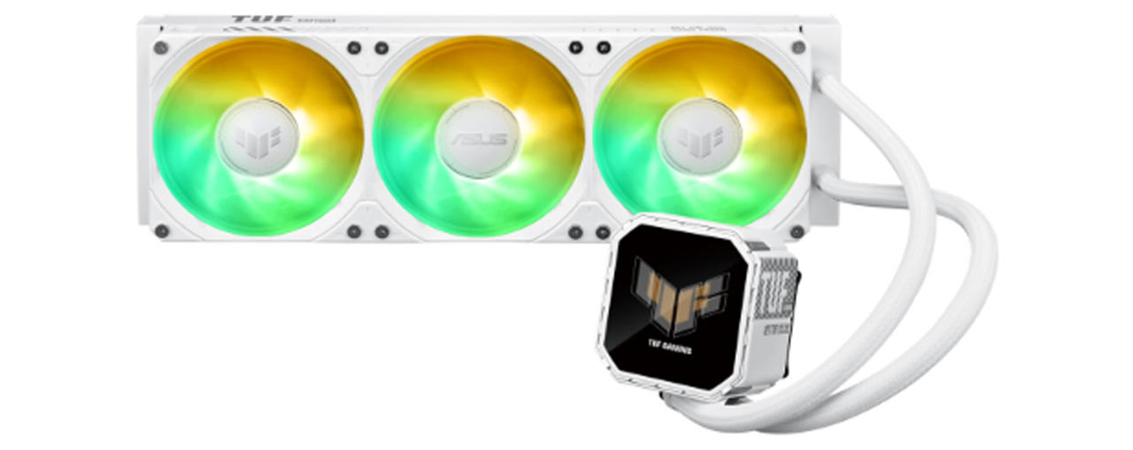 Tản nhiệt nước AIO Asus TUF Gaming LC III 360 ARGB LCD White Edition (ID: 60586)