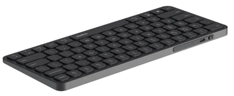 B&agrave;n ph&iacute;m kh&ocirc;ng d&acirc;y Rapoo E9050L M&agrave;u đen (Bluetooth/Wireless/ Pin sạc)