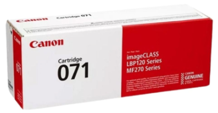 Mực in laser Canon 071H (D&ugrave;ng cho m&aacute;y 121dn/122dw/271dn/274dn/272dw/275dw)
