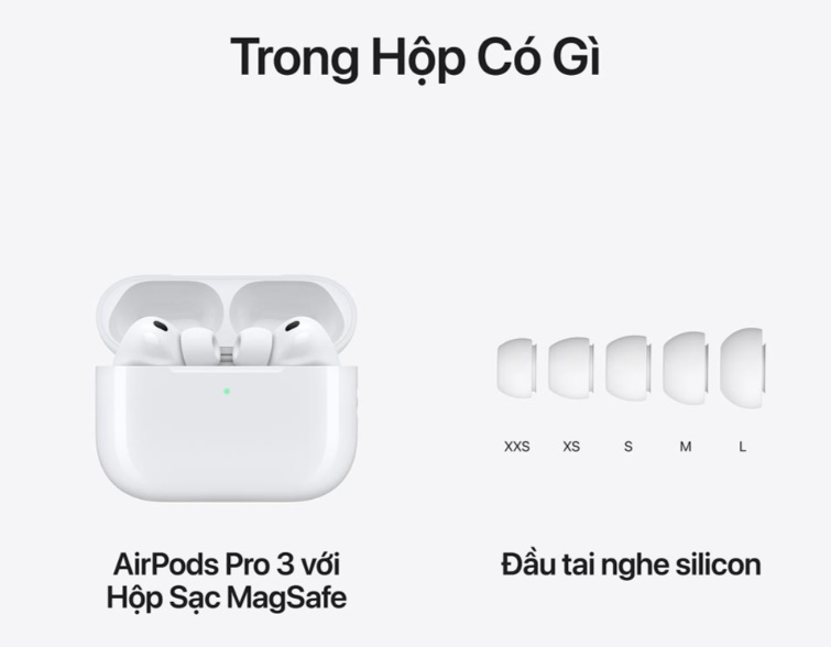 Tai nghe Bluetooth Apple AirPods Pro 3