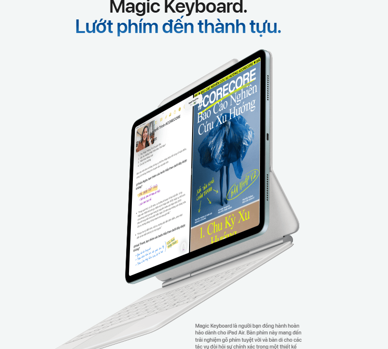 iPad Air M3 13-inch WiFi 128GB – Mạnh mẽ, mỏng nhẹ, đậm chất sáng tạo