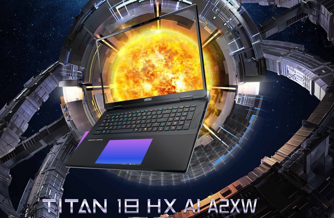 MSI Gaming Titan 18 HX AI A2XWJG-035VN