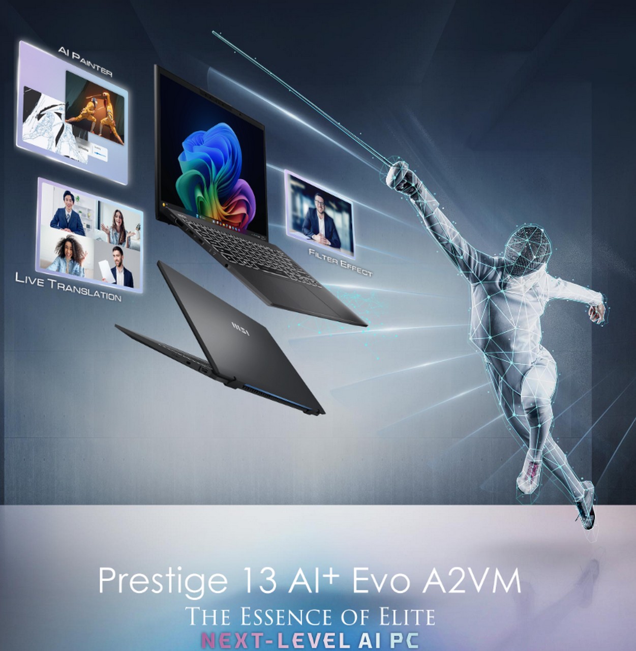 MSI Prestige 13 AI+ Evo A2VMG-040VN