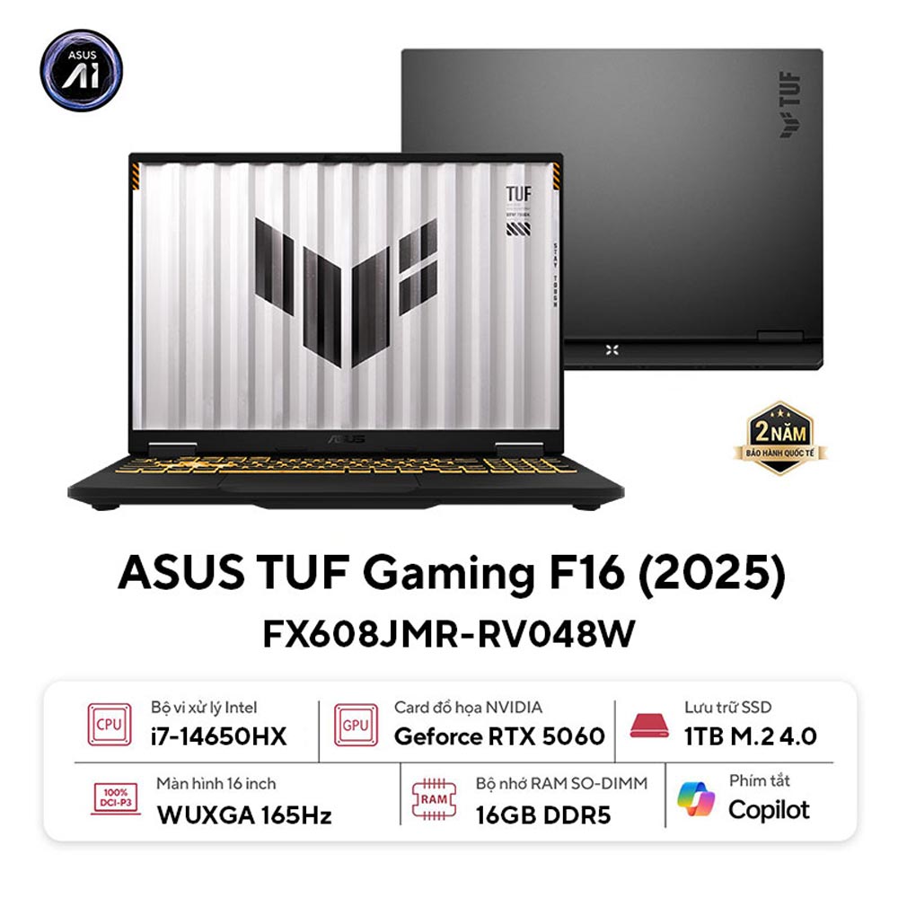 Laptop Asus TUF Gaming F16 FX608JMR-RV048W