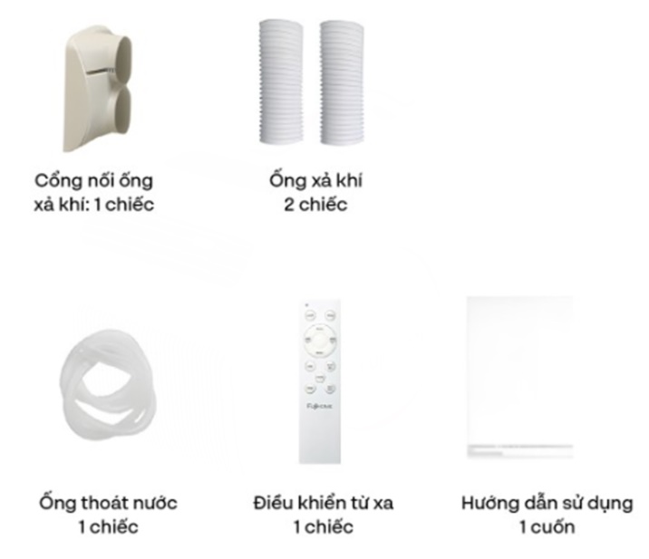 Điều hòa di động thông minh FujiHome PAC05 (1 chiều/ 5000 BTU) 