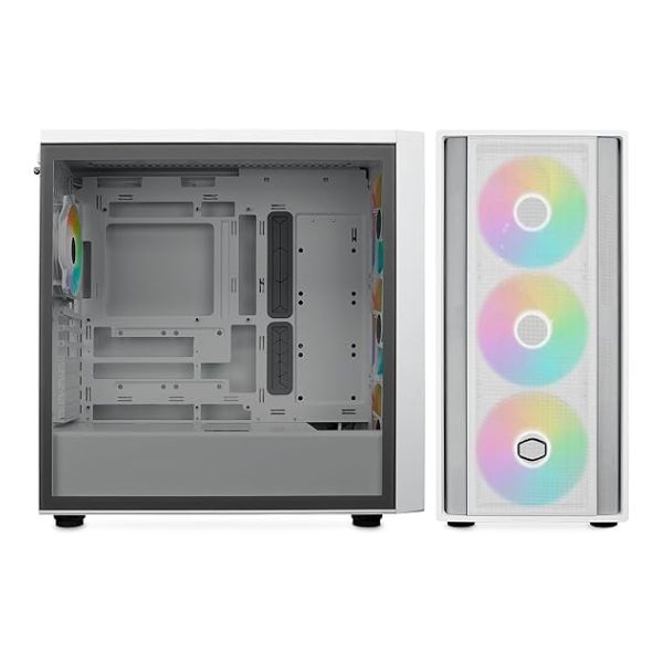 Vỏ máy tính Cooler Master MasterBox 600 White