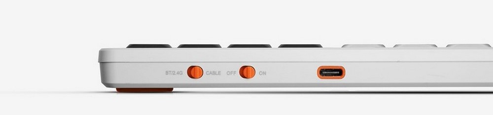 B&agrave;n ph&iacute;m kh&ocirc;ng d&acirc;y HyperWork SilentKey HPW-TS01-WHT Trắng 