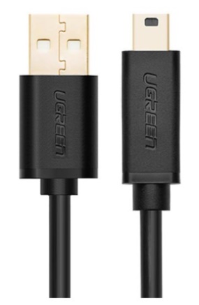 Cáp chuyển Ugreen 10355 mini USB sang USB 2.0 dài 1m 