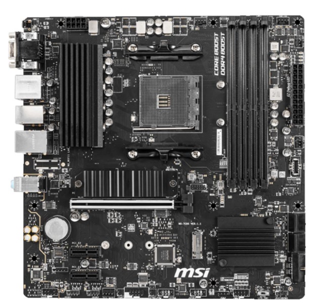 Mainboard MSI B550M PRO-VDH (AMD B550/ Socket AM4/ M-ATX/ 4 khe ram)