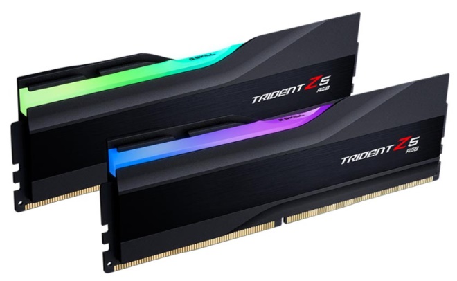 Ram PC GSKill TRIDENT Z5 RGB 64GB (2X32GB) DDR5 6000 Mhz Black (F5-6000J3636F32GX2-TZ5RK)