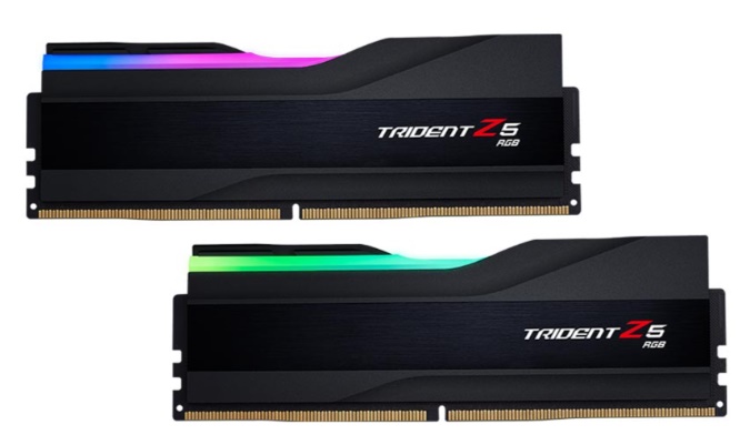 Ram PC GSKill TRIDENT Z5 RGB 64GB (2X32GB) DDR5 6000 Mhz Black (F5-6000J3636F32GX2-TZ5RK)