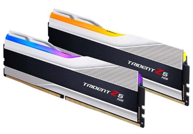 Ram PC GSKill TRIDENT Z5 RGB 64GB (2X32GB) DDR5 6000 Mhz White (F5-6000J3636F32GX2-TZ5RW)