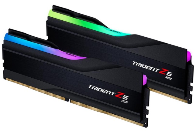 Ram PC GSKill Trident Z5 RGB 32GB (2x16GB) DDR5 6000Mhz Black (F5-6000J3636F16GX2-TZ5RK) 