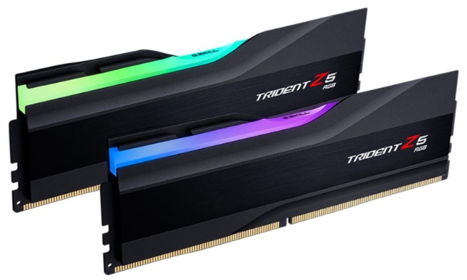 Ram PC GSKill Trident Z5 RGB 32GB (2x16GB) DDR5 6000Mhz Black (F5-6000J3636F16GX2-TZ5RK) 